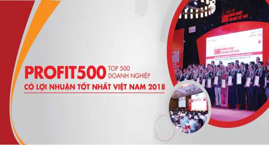 Tập đoàn Ngọc Diệp lọt vào BXH 500 Doanh nghiệp có lợi nhuận tốt nhất Việt Nam 2018