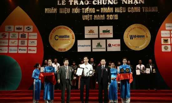 NGOCDIEPWINDOW lọt vào top 50 nhãn hiệu nổi tiếng Việt Nam 2018