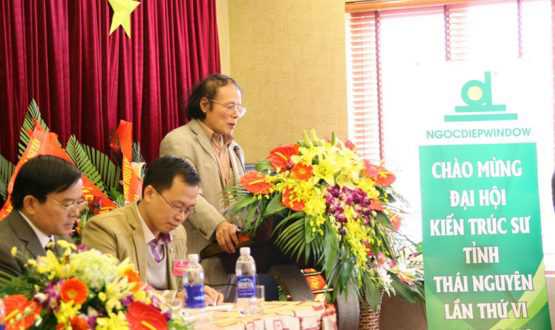 Đại hội Kiến trúc sư tỉnh Thái Nguyên lần thứ VI (2015-2020) kết thúc tốt đẹp với sự tài trợ của thương hiệu NGOCDIEPWINDOW