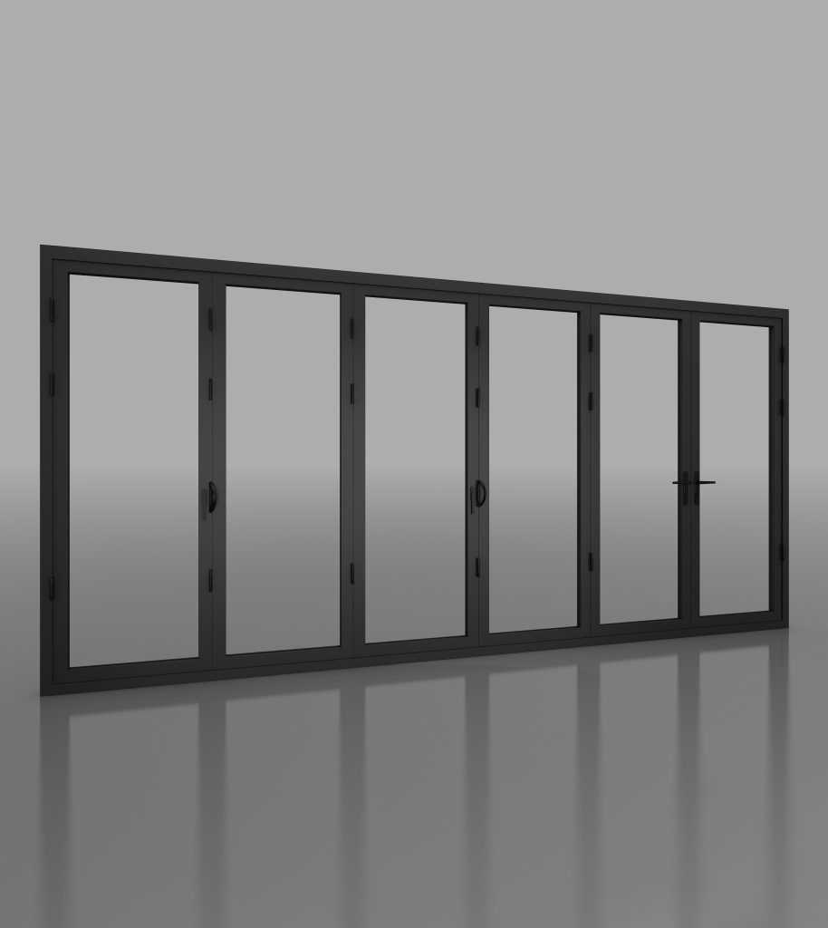 Six-folding doors (5-1)