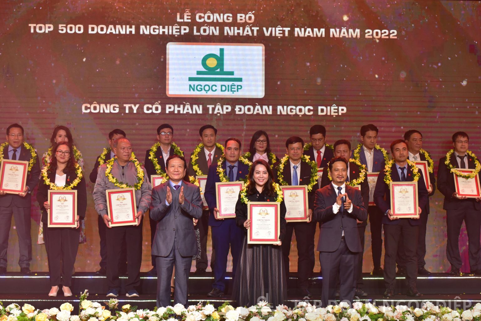 Ngoc Diep Group and Ngoc Diep Aluminum Joint Stock Company continue to appear in the TOP500 largest enterprises in Vietnam