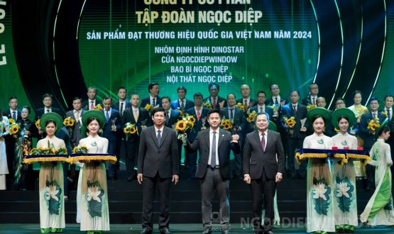 TẬP ĐOÀN NGỌC DIỆP VINH DỰ NHẬN GIẢI “THƯƠNG HIỆU QUỐC GIA NĂM 2024” LẦN THỨ 4 LIÊN TIẾP VỚI 4 DÒNG SẢN PHẨM MŨI NHỌN